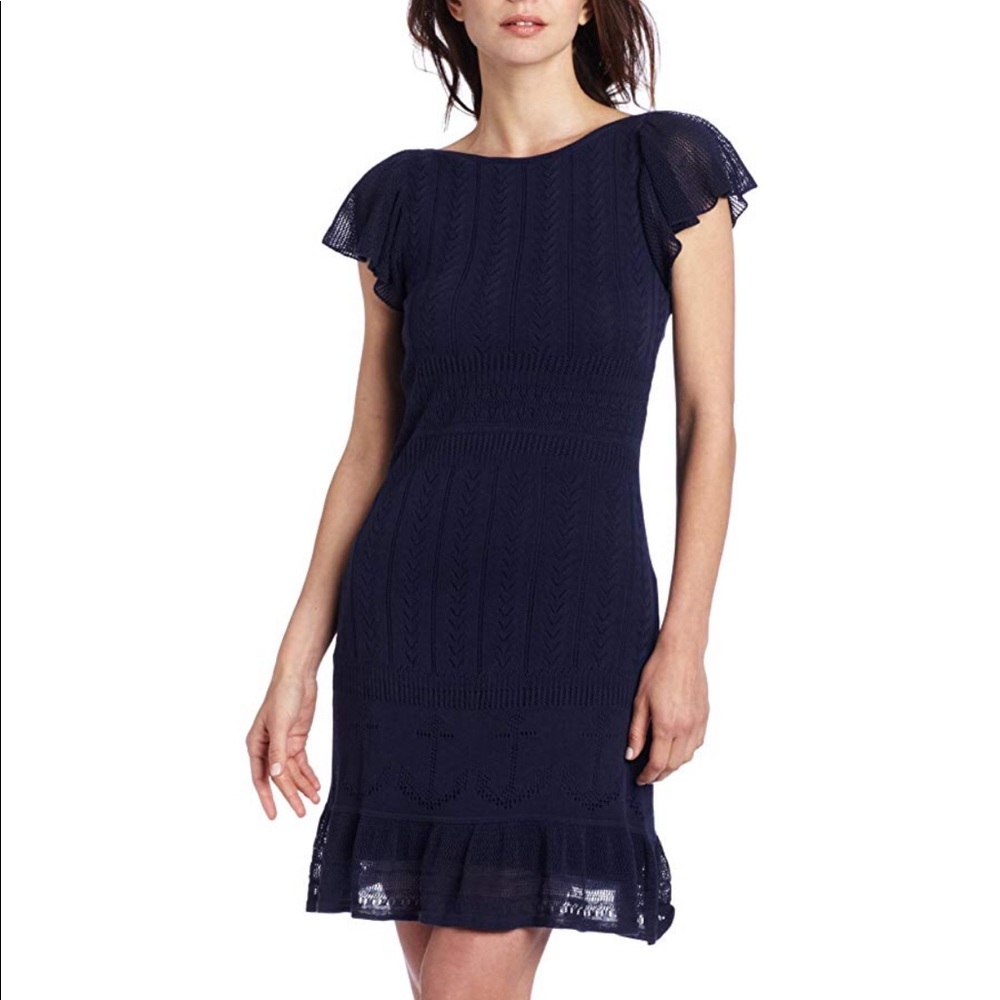 Lilly Pulitzer NWOT Navy Sweater Dress- brand new!